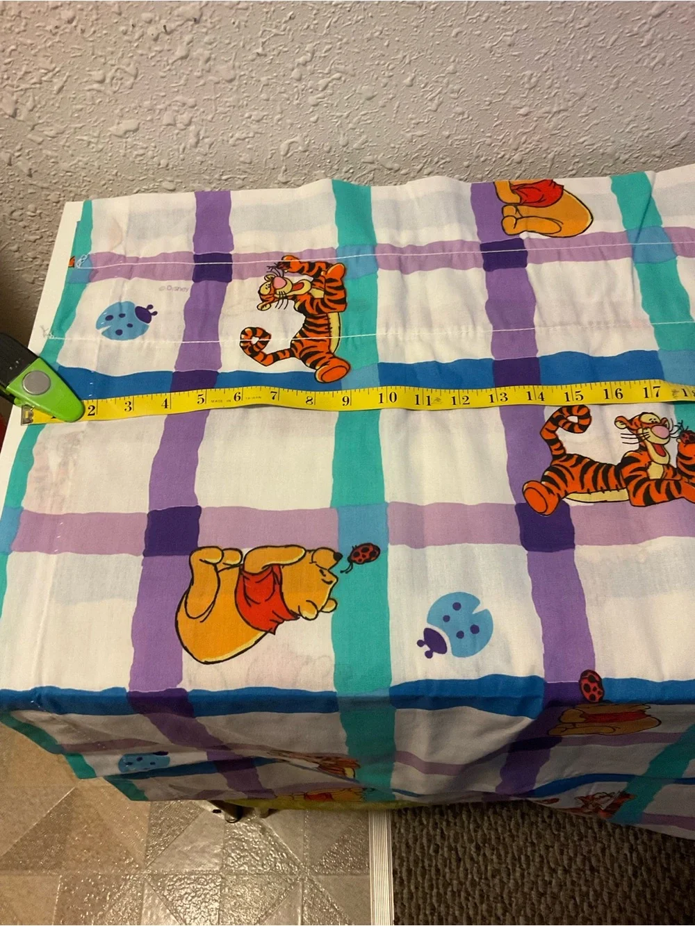Vintage Disney Winnie The Pooh Tigger Curtains 2 panels